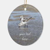 Sanderlings Keramisch Ornament (Links)