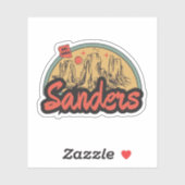 Sanders, Arizona Autocollant (Feuille)