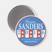 Sanders voor President Magneet (Voorkant / Achterkant)