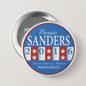 Sanders voor President Ronde Button 7,6 Cm (Voorkant /achterkant)