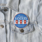 Sanders voor President Ronde Button 7,6 Cm (In situ)