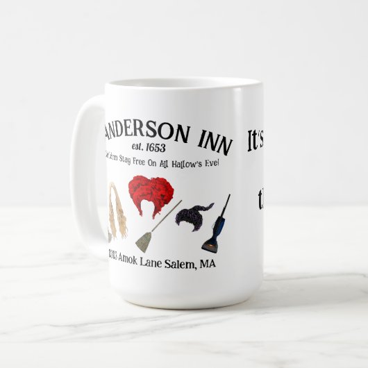 Sanderson Inn Halloween Mug (Devant gauche)