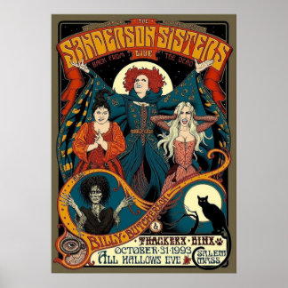 Sanderson Sisters  Poster