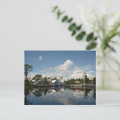 Sandestin Baytown Water Reflection Briefkaart (Staand voorkant)