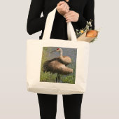 SANDHILL CRANE GROTE TOTE BAG (Voorkant (product))