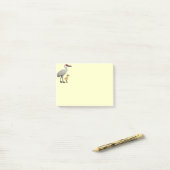 Sandhill Crane met Colt Post-it® Notes (Op bureau)