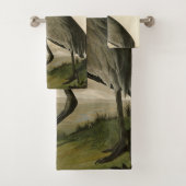 Sandhill Crane uit Audubon's Birds of America Bad Handdoek (Insitu)