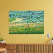 Sandhill Cranes Canvas Afdruk (Insitu (Woonkamer))