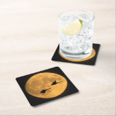 Sandhill Cranes | National Wildlife Reserve Vierkante Kartonnen Onderzetter (Insitu)