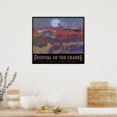 sandhill festival voor november LARGE Poster (Keuken)