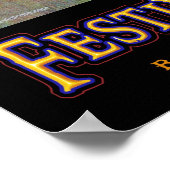 sandhill festival voor november LARGE Poster (Hoek)