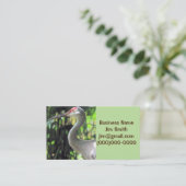 Sandhill kraan visitekaartje (Staand voorkant)