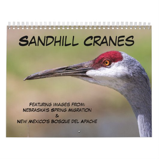 Sandhill kranen kalender (Hoes)