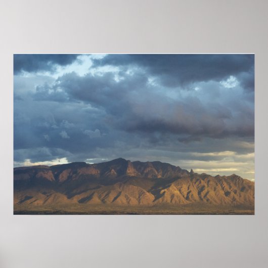 Sandia Mountains Poster (Voorkant)
