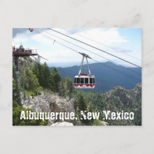Sandia Peak, Albuquerque, Nouveau-Mexique Carte po