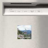 Sandia Peak, Albuquerque, Nouveau-Mexique Magnet (In Situ (Lave-vaisselle))