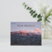 Sandia Peak New Mexico Briefkaart (Staand voorkant)