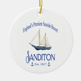 Sanditon Seaside Resort Keramisch Ornament