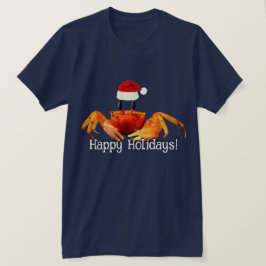 Sandkrab in Santa Hat T-shirt