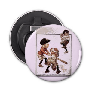  Sandlot Baseball Button Flesopener