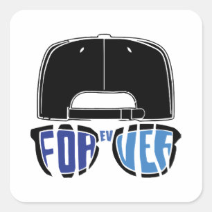 Sandlot Forever Vierkante Sticker