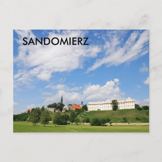 Sandomierz Briefkaart (Voorkant)