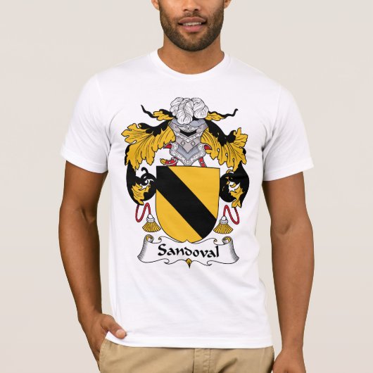 Sandoval Family Crest T-shirt (Voorkant)