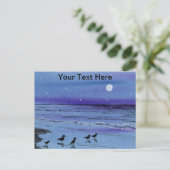 Sandpeper Briefkaart (Staand voorkant)