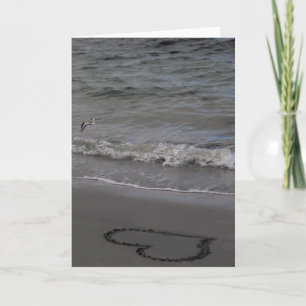 Sandpiper in Love Kaart