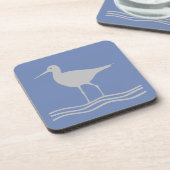 Sandpiper Long legged Bird Bier Onderzetter (Linkerzijde)