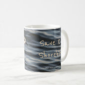Sandpiper Save Our Shorebird Mok by RoseWrites (Voorkant rechts)