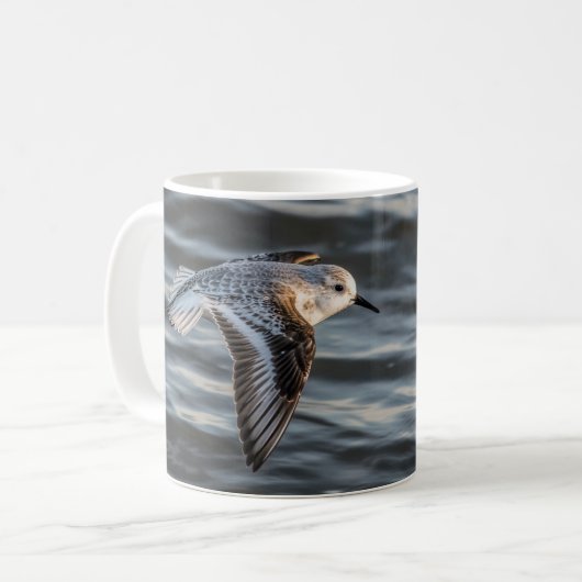 Sandpiper Save Our Shorebird Mok by RoseWrites (Voorkant links)