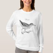Sandpiper Shorebird Thunder_Cove T-shirt (Voorkant)