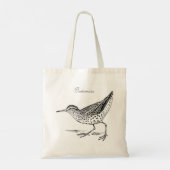 Sandpiper Shorebird Thunder_Cove Tote Bag (Achterkant)