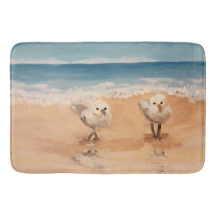 Sandpipers van het Zee Shore Bath Mat