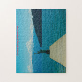 Sandpoint Idaho.kerstgroeten Legpuzzel (Verticaal)