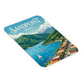 Sandpoint Idaho Magneet (Rechterzijde)