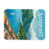Sandpoint Idaho Magneet (Horizontaal)