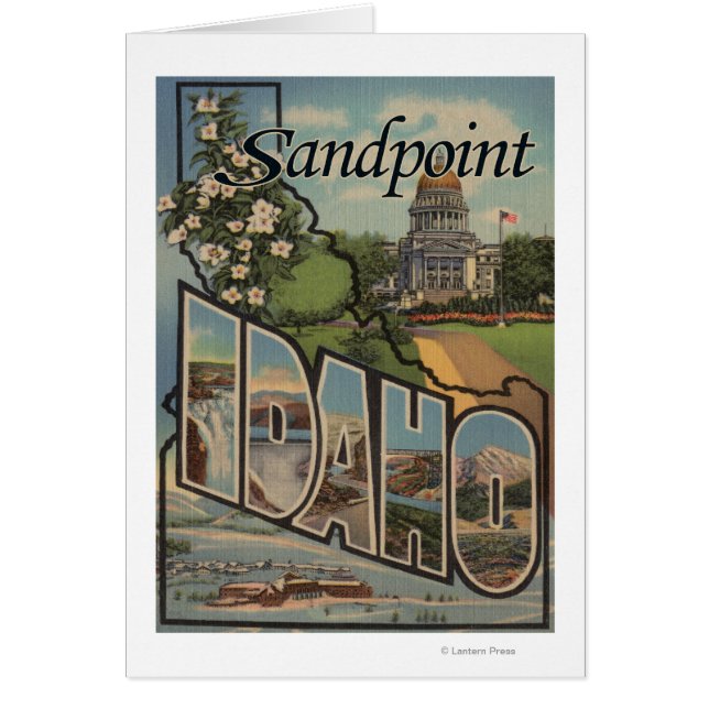 Sandpoint, Idaho - Scènes de grandes lettres (Devant)