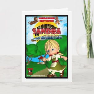 Sandra Anniversaire Carte DVD boîte parodie