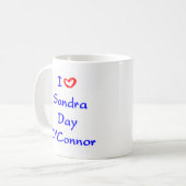 sandra day o ' connor koffie - mok (Voorkant links)