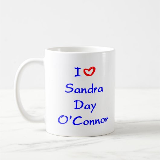 sandra day o ' connor koffie - mok (Links)