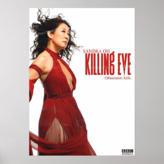 Sandra Oh in Killing Eve Character Poster