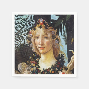 Sandro Botticell - Spring - Flora's buste Fine Art Servet