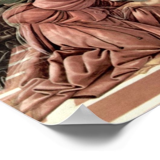 Sandro Botticelli - aankondiging Poster (Hoek)