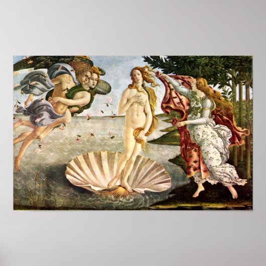 Sandro Botticelli-Birth of Venus Poster (Voorkant)