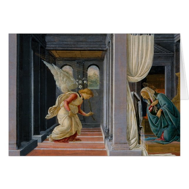 Sandro Botticelli - De aankondiging (Voorkant Horizontaal)