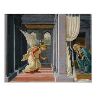 Sandro Botticelli - De aankondiging Foto Afdruk