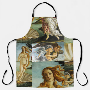 Sandro Botticelli "De geboorte van Venus - collage Schort