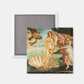 Sandro Botticelli De geboorte van Venus Fine Art Magneet (Voorkant / Achterkant)